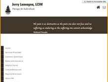 Tablet Screenshot of jerrylamagna.com